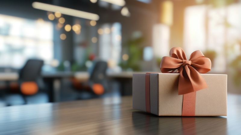 Present på kontor